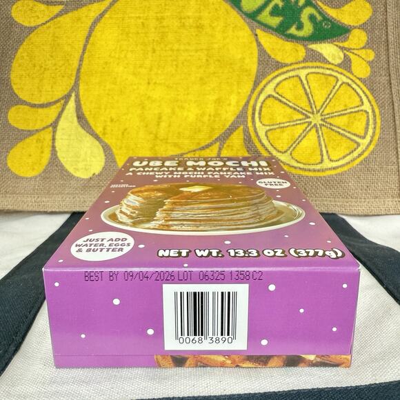 Trader Joe’s Ube Mochi Pancake & Waffle Mix Gluten-Free Limited Edition - Picture 2 of 3